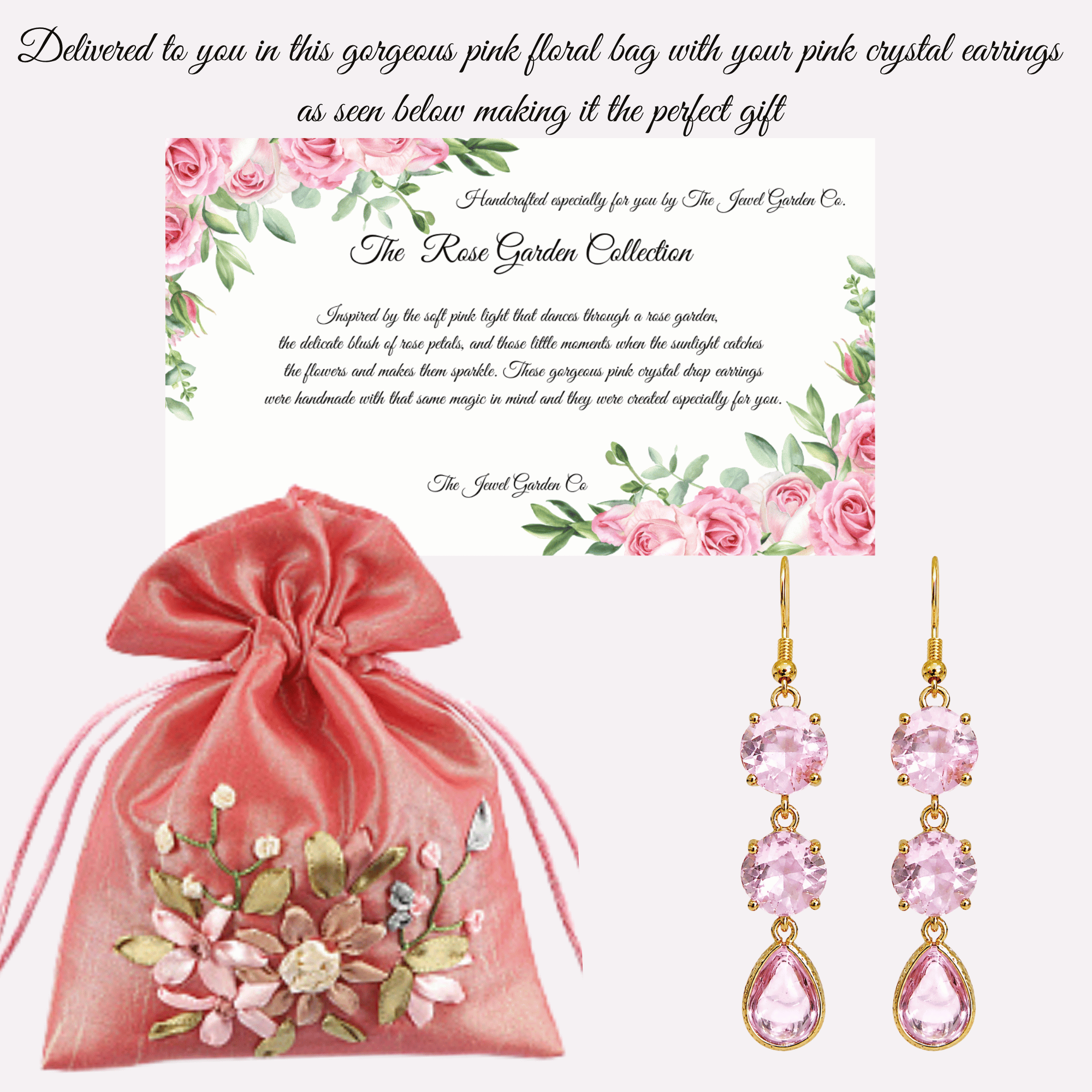 Beautiful Sparkling Crystal Earrings
