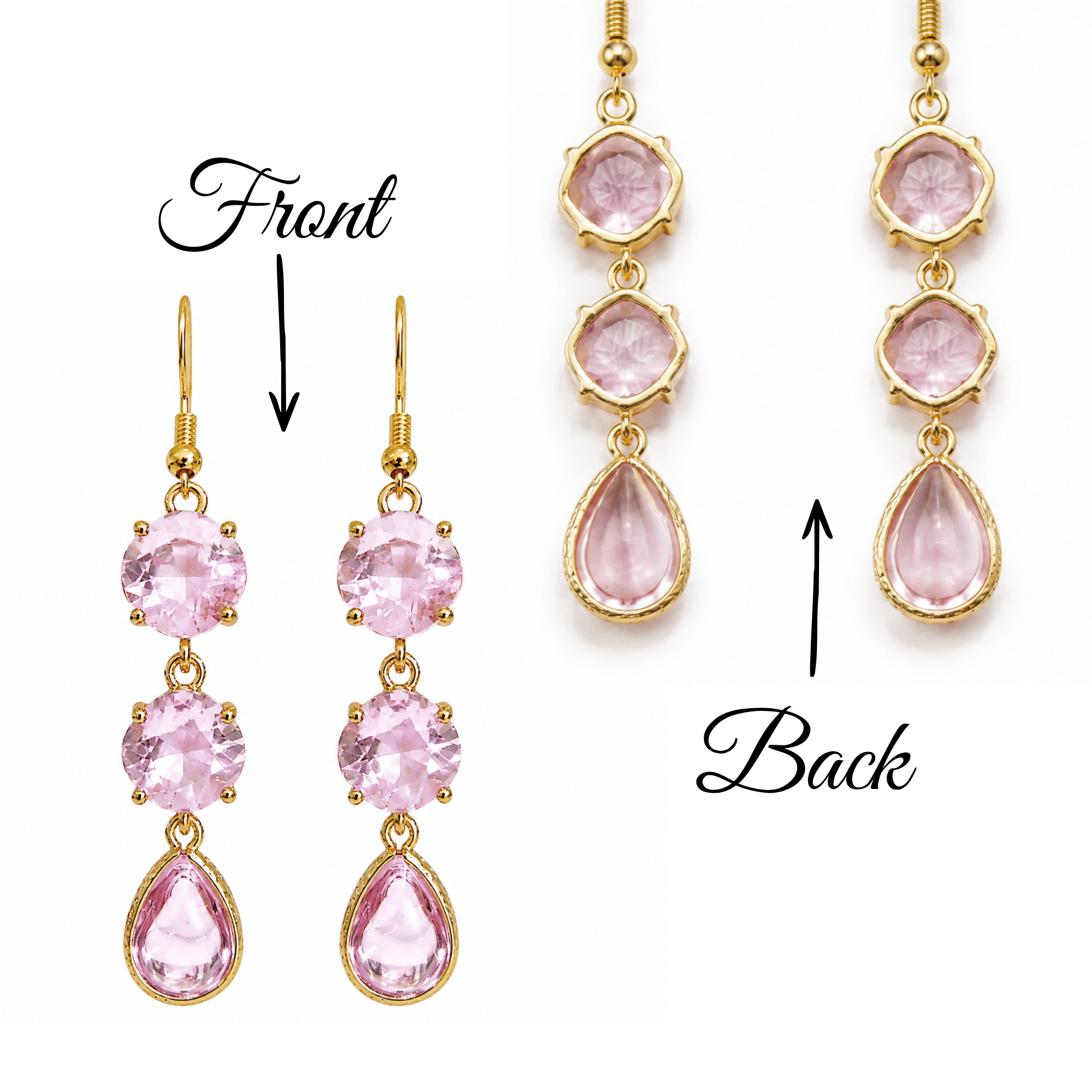 Crystal earrings